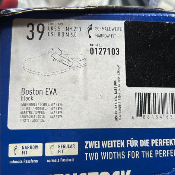 Birkenstock Boston EVA Clogs in Black - Picture 4 of 6